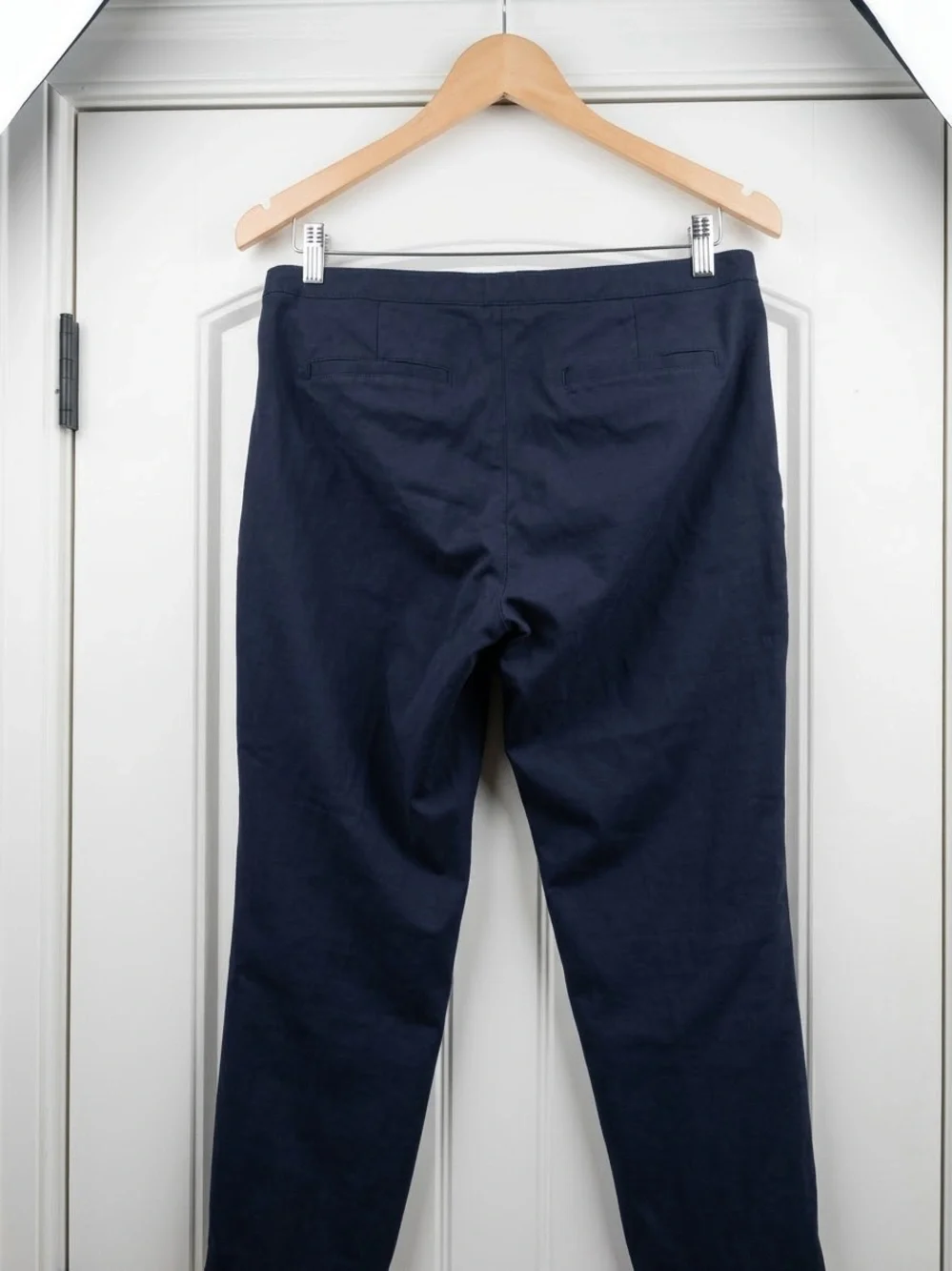 Jcrew Side Zip Stretch Crop Trousers